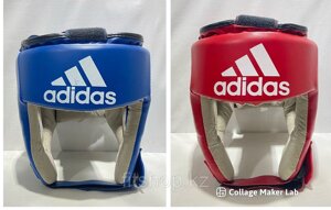 Кожаный шлем для бокса Adidas