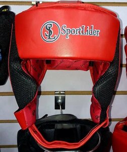 Кожаный шлем для бокса Sport Lider
