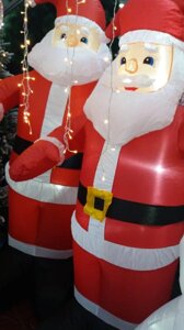 Надувная фигура "Дед Мороз" 1.8 метра