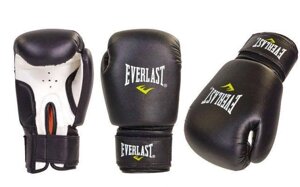 Перчатки для бокса и кикбоксинга Everlast натуральная кожа