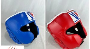 Профессиональный Боксерский Шлем с бампером Winning, тренировочный шлем для бокса и единоборств S, Красный