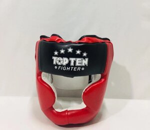 Шлем для бокса TopTen Кожзам