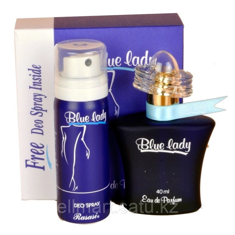 Blue Lady Rasasi дезодорант - в подарок / 40+50 мл от компании Ellmart - фото 1