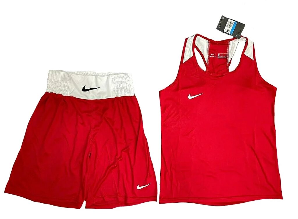Боксёрская форма Nike  синяя красная от компании Ellmart - фото 1