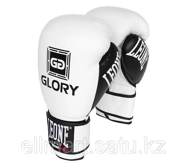 Боксерские перчатки Leone Glory white от компании Ellmart - фото 1