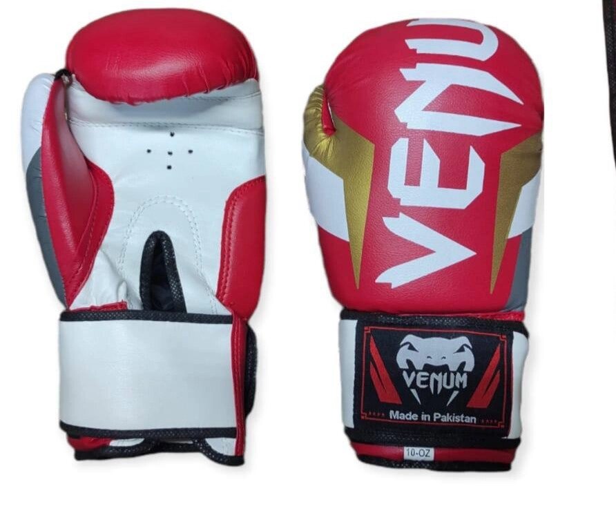 Боксерские перчатки Venum 8,10,12 от компании Ellmart - фото 1