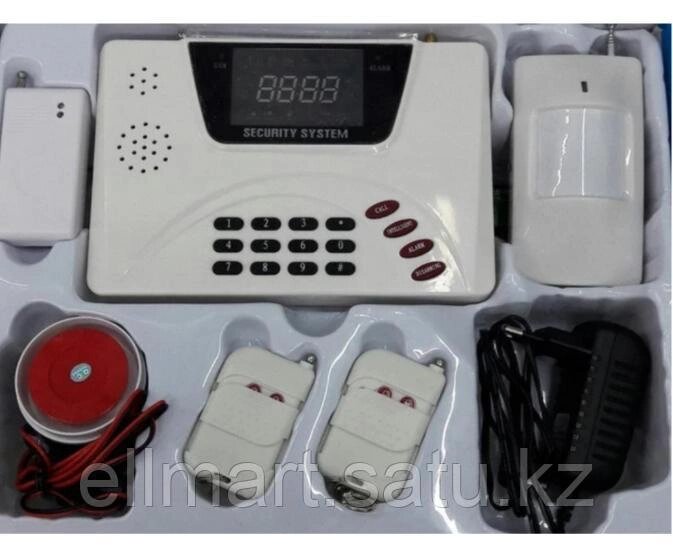 Cигнализация GSM "Security Alarm System" датчик движения , проникновения , сирена 10 зон защиты от компании Ellmart - фото 1