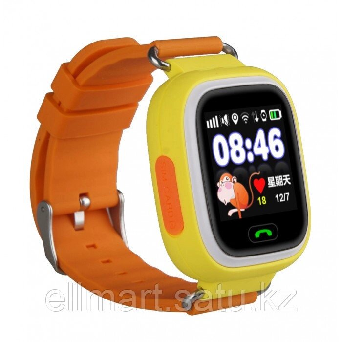 Детские смарт-часы с сенсорным экраном Smart Baby Watch Q90 GPS GSM от компании Ellmart - фото 1