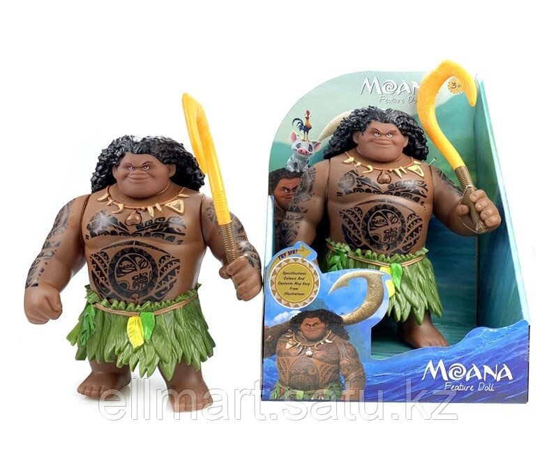 Disney Moana и Maui Аниме фигурки Бог Maui 20 см от компании Ellmart - фото 1