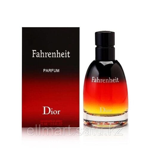 Fahrenheit Christian Dior 75 мл реплика