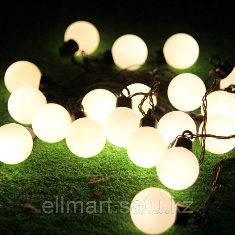 Гирлянда  LED TWL-50 5 м теплый белый цвет от компании Ellmart - фото 1