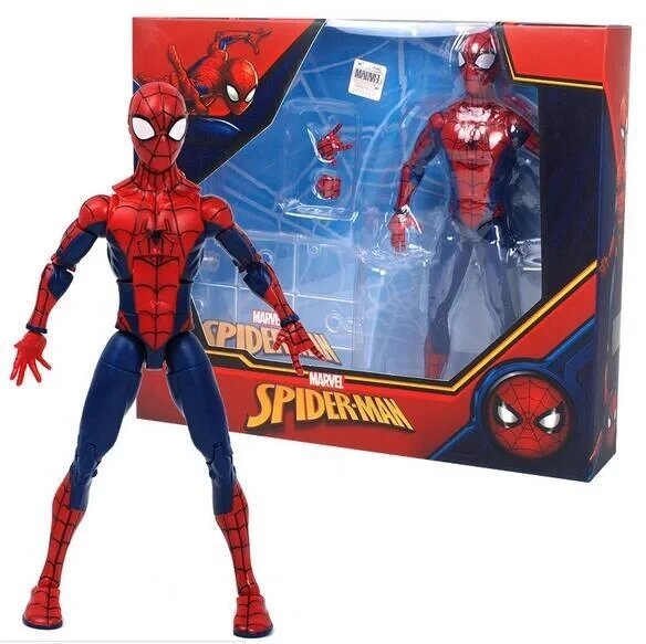 Игровая фигурка Человек-паук Marvel с подвижными соединениями от компании Ellmart - фото 1