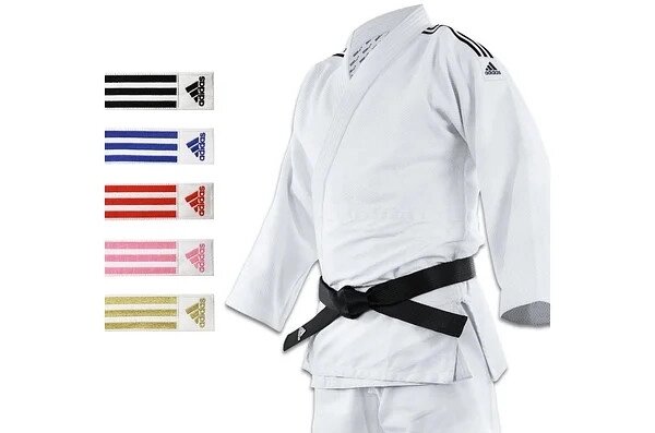 Кимоно для дзюдо ADIDAS (Дзюдоги) 750 г/м2 цвет белый для тренировок от компании Ellmart - фото 1
