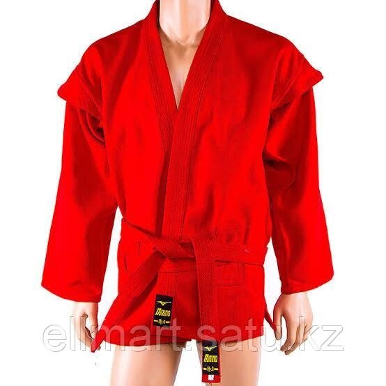 Кимоно для самбо Mizuno куртка+шорты  красное от компании Ellmart - фото 1