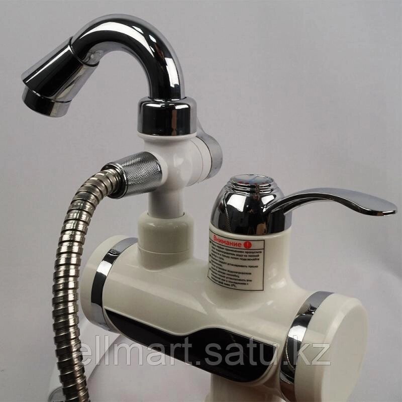 Кран-водонагреватель с насадкой для душа от компании Ellmart - фото 1