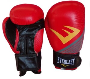 Боксерские перчатки Everlast кожа 8, 10,12