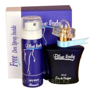 Blue Lady Rasasi дезодорант - в подарок / 40+50 мл