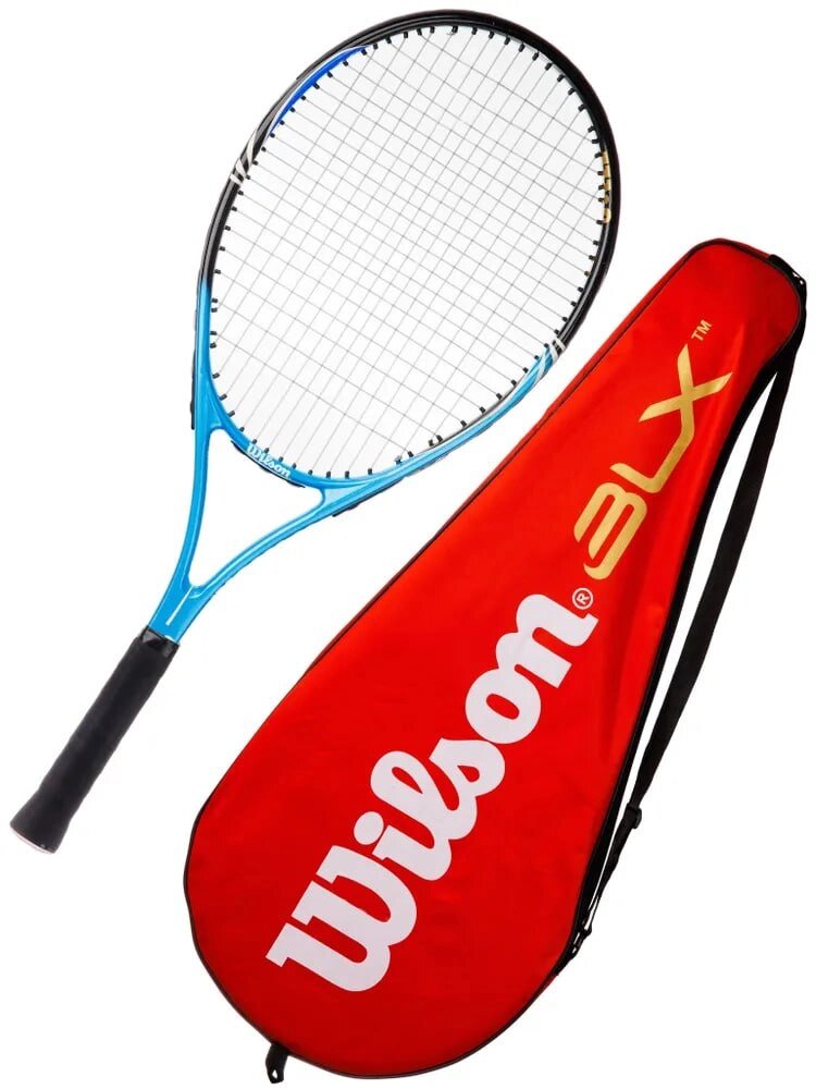 Ракетка для большого тенниса Wilson 3LX с чехлом 27 дюймов от компании Ellmart - фото 1