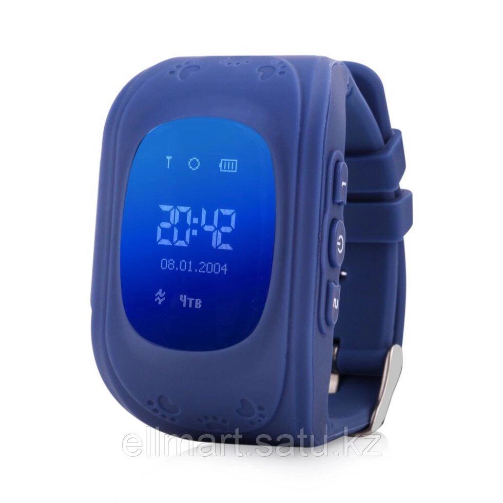Умные детские часы Smart Baby Watch Q50 GSM небликующий экран от компании Ellmart - фото 1