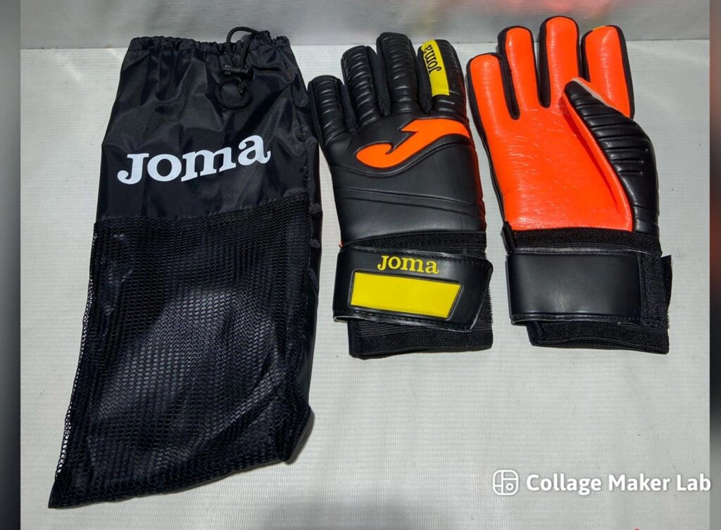 Вратарские перчатки Joma размер 9-10-11 от компании Ellmart - фото 1