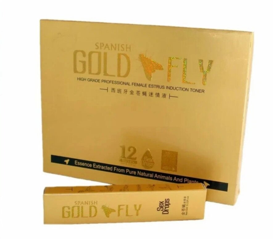 "Золотая шпанская мушка" Spanish Gold Fly 12 шт. от компании Ellmart - фото 1