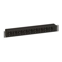 19" Блок розеток, 9 розеток 2К+З
