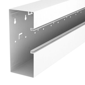 Кабель-канал Rapid 80, 90x210x2000 мм (без крышки) сталь, белый