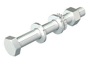 Комплект Болт+Шайба+Гайка M10x30 мм