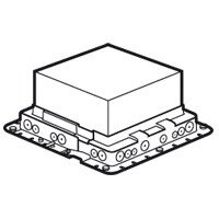 Монтажная коробка для бетонных полов, 16 модулей/24 модуля