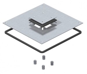 Крышка монтажного основания UZD250-3 для Telitank 282x282x4 мм (сталь)