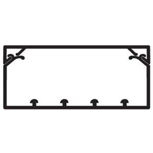 DKC 01788 TA-GN 150x60 Короб с крышкой с направляющими для установки разделителей