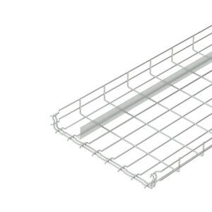 Проволочный лоток 55x400x3000 мм