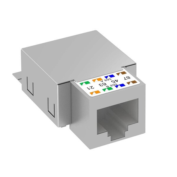 Разъем RJ45 категория 5e экранированный (FTP) от компании ТОО "АСБ-ТОП" - фото 1