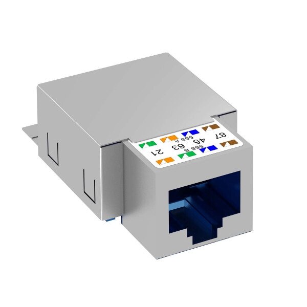 Разъем RJ45 категория 6 экранированный (FTP) от компании ТОО "АСБ-ТОП" - фото 1