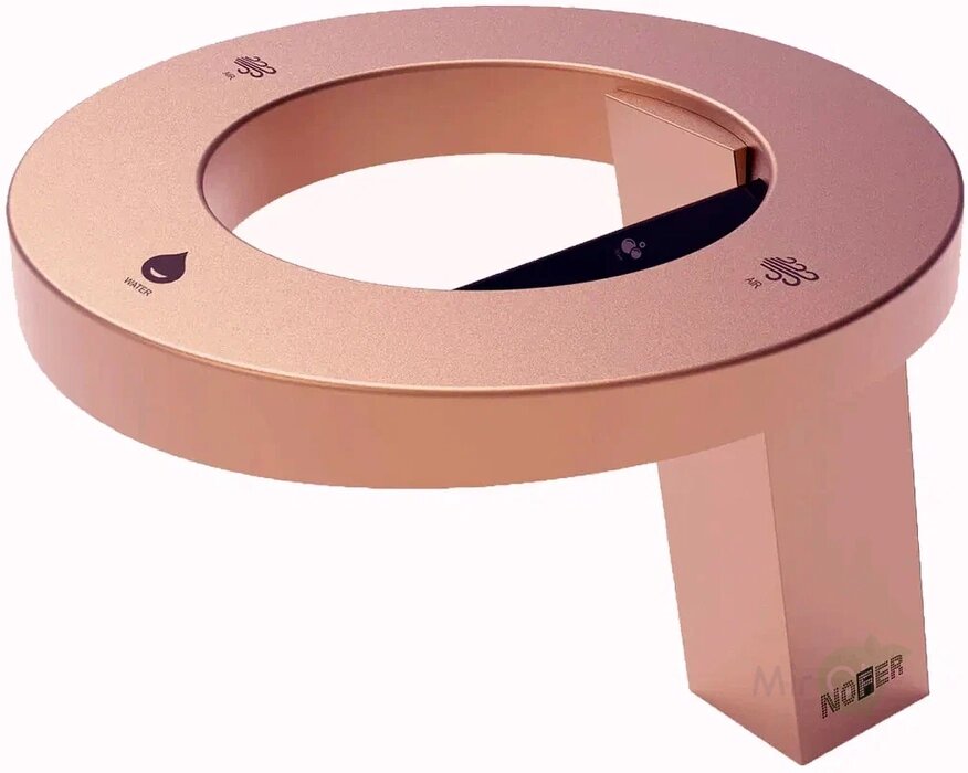 Металлическая сушилка для рук Nofer Concept 1200W розовая (01901. RS) от компании AlianzaGroup - фото 1