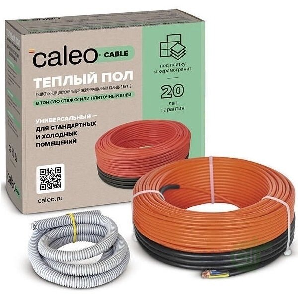 Нагревательный кабель Caleo CABLE 18W-40 от компании AlianzaGroup - фото 1