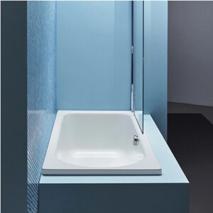 Ванна Bette Lux 180 x 80 х 45 см, с шумоизоляцией и покрытием антислип, цвет: белый, перелив сзади, 8856-000
