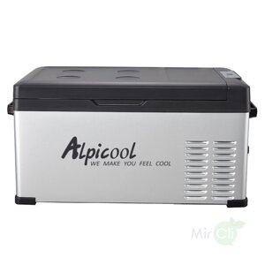 Холодильник автомобильный 12/24 вольт от прикуривателя автомобиля Alpicool C25 (25 л.) 12-24-220В черный