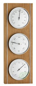 Барометр+Гигрометр+Термометр TFA 20.1091.01, деревянная