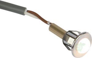 Светодиодный светильник CARIITTI CR05 хром, матовая линза IP67 0,5Вт/150мА