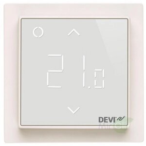 Терморегулятор для теплого пола Devi DEVIreg Smart Wi-Fi, белый