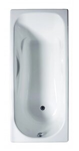 Ванна чугунная Универсал Сибирячка 180 х 80 см, с отверстиями под ручки, белый, 461078