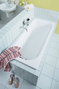 Стальная ванна Kaldewei Saniform Plus мод. 362-1, 160 х 70 см, без покрытия, 1117.0001.0001