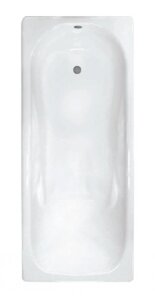 Ванна чугунная Универсал Сибирячка 170 х 75 см, с отверстиями под ручки, белый, 442835