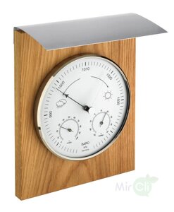 Барометр+Гигрометр+Термометр TFA 20.1079.01, деревянная