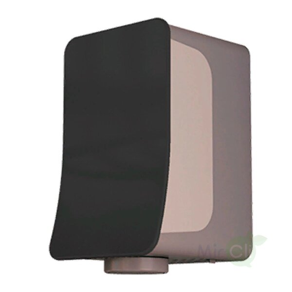 Пластиковая сушилка для рук Nofer FUSION 800 W черная (01871. BK) от компании AlianzaGroup - фото 1