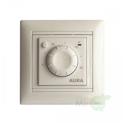 Терморегулятор для теплого пола Aura LTC 030 кремовый от компании AlianzaGroup - фото 1