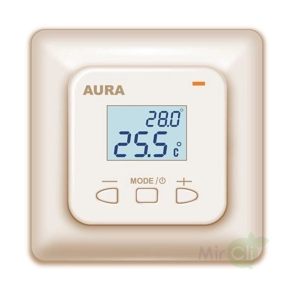 Терморегулятор для теплого пола Aura LTC 530 кремовый от компании AlianzaGroup - фото 1