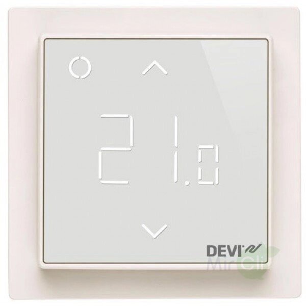 Терморегулятор для теплого пола Devi DEVIreg Smart Wi-Fi, белый от компании AlianzaGroup - фото 1