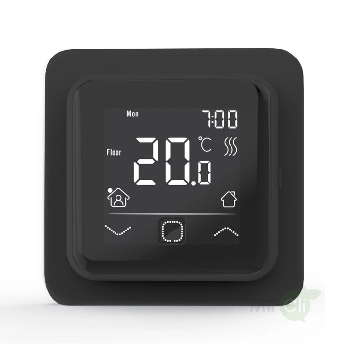 Терморегулятор для теплого пола ERGERT Floor control 360 Black от компании AlianzaGroup - фото 1